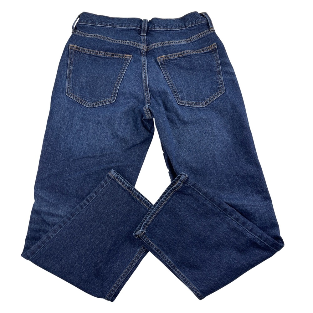 Old Navy Loose Built-In Flex Jeans Mens 29x30 Dark Wash Denim Straight Leg Pants - Picture 4 of 7